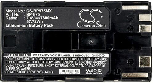 Cameron Sino Bp975Mx Battery Replacement For Canon Camera