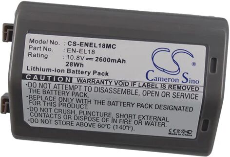 Cameron Sino Enel18Mc Battery Replacement For Nikon Camera