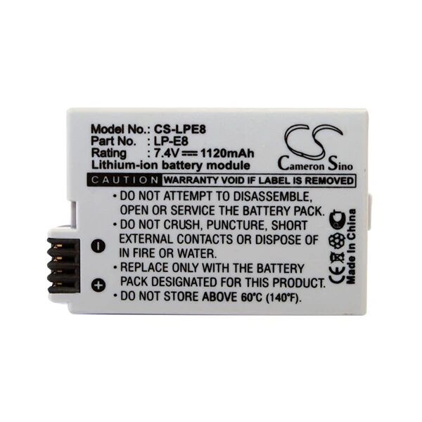 Cameron Sino Lpe8 Battery Replacement For Canon Camera