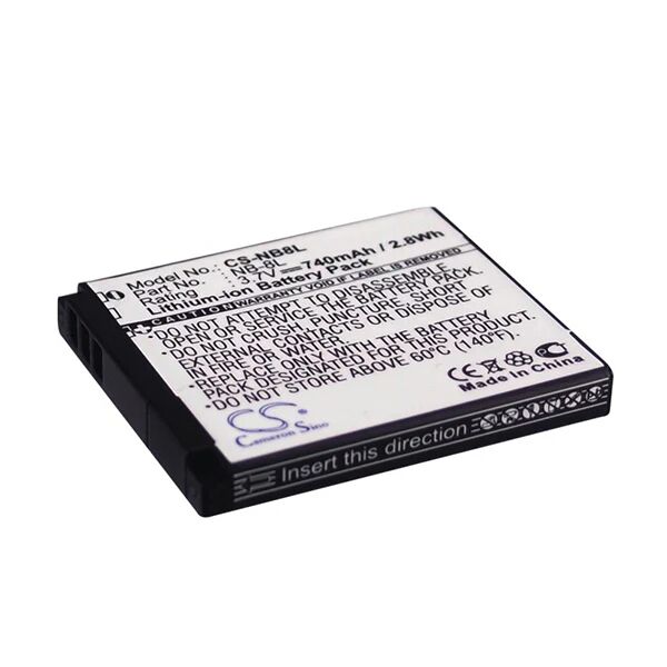 Cameron Sino Nb8L Battery Replacement For Canon Camera