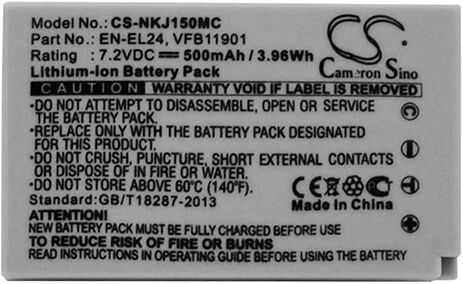 Cameron Sino Nkj150Mc Battery Replacement For Nikon Camera