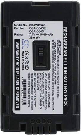 Cameron Sino Pvd54S Battery Replacement For Panasonic Camera