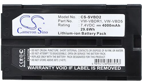 Cameron Sino Svbd2 Battery Replacement For Canon Camera