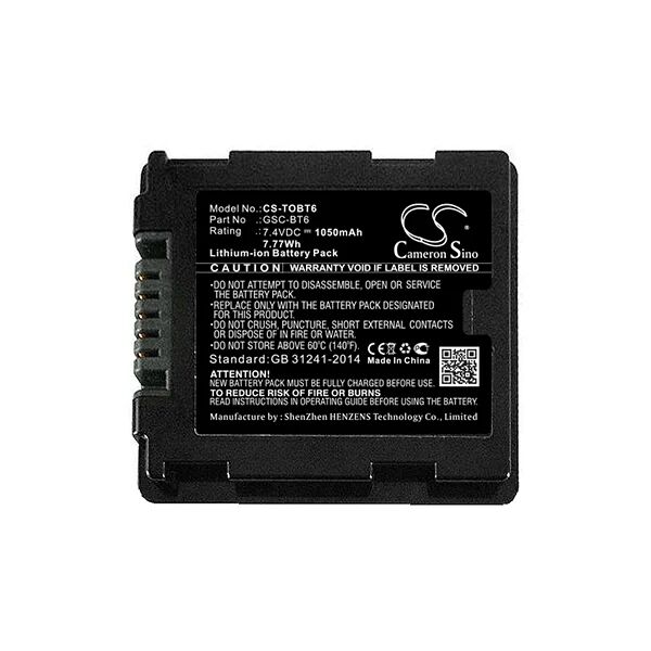 Cameron Sino Tobt6 Battery Replacement For Toshiba Camera