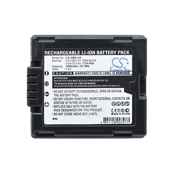 Cameron Sino Vbd140 Battery Replacement For Panasonic Camera