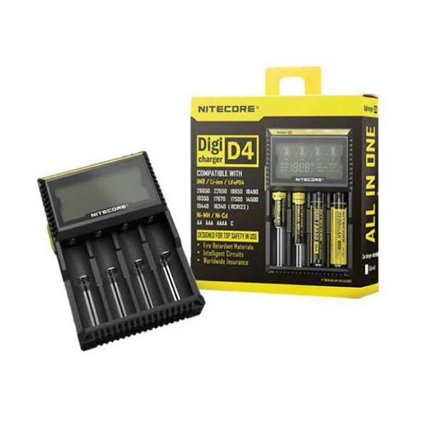 Nitecore Digicharger Lithium Li Ion Battery Charger Smart Electric