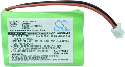 Cameron Sino Ect200Cl Battery Replacement For Alcatel Cordless Phone