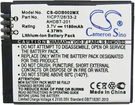 Cameron Sino Gdb002Mx Battery Replacement For Gopro Camera