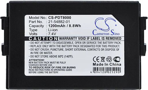 Cameron Sino Pdt8000 Battery Replacement For Symbol Barcode Scanner