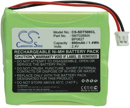 Cameron Sino Sdt500Cl Battery Replacement For Audioline Cordless Phone