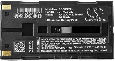 Cameron Sino Vz22Xl Battery Replacement For Toa Electronics Amplifier