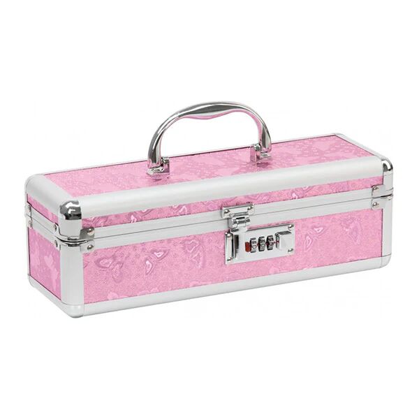 BMS Lockable Vibrator Case Pink