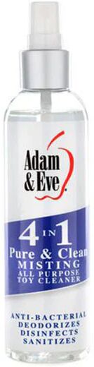 Adam & Eve 118 Ml Adam And Eve 4 In 1 Pure And Clean All Purpose Toy Cleaner