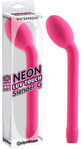 Pipedream 8 Inch Pipedream Neon Luv Touch Slender G Vibrator