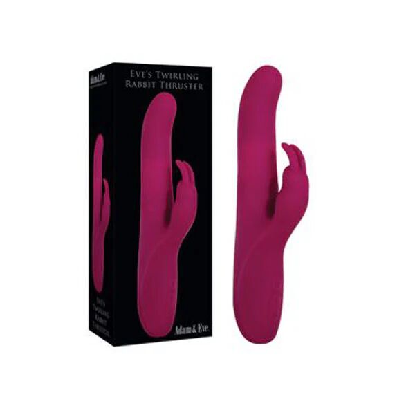 Adam & Eve Adam And Eve Twirling Rabbit Thruster Purple