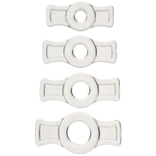 TitanMen Tools Cock Ring Set Clear