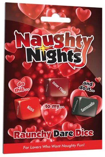 Creative Conceptions Naughty Nights Raunchy Dare Dice Game