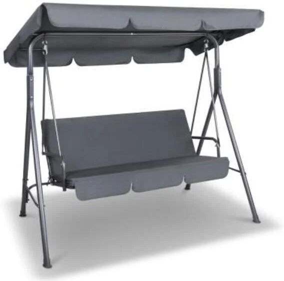 Gardeon Swing Chair with Canopy - Grey