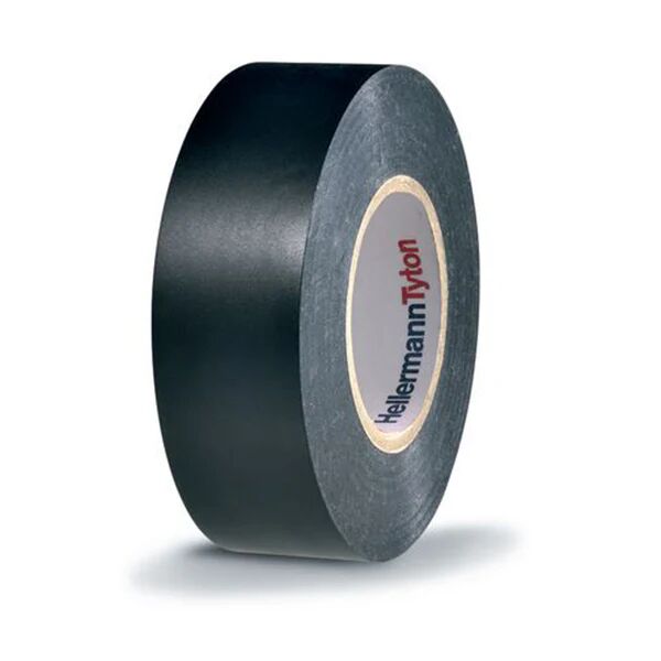 Hellerman Tyton Electrical Insulation Tape Black 10 Pack