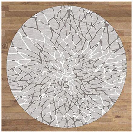 Unbranded Lotus Grey Round Rug