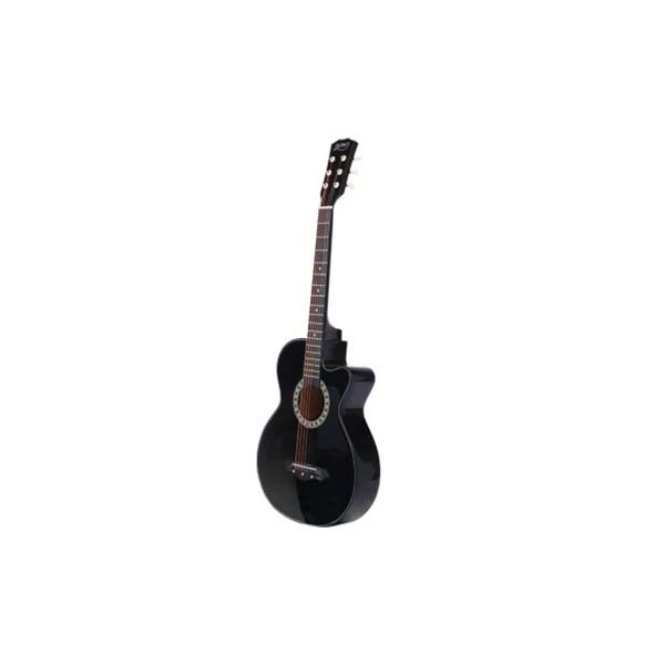 Alpha 38 Inch Wooden Acoustic Guitar Black