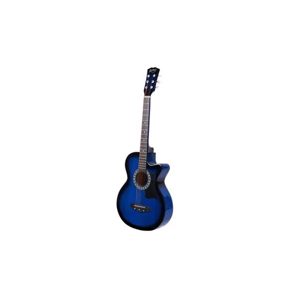 Alpha Blue 38 Inch Wooden Acoustic Guitar