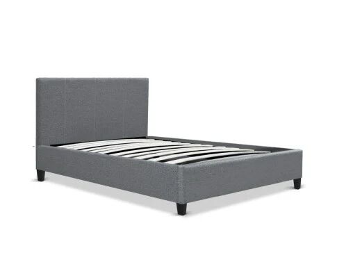 Artiss Bed Frame Base Mattress Platform King Single Size Grey