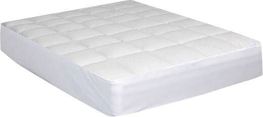 Dreamz Mattress Protector Luxury Topper Bamboo Quilted Underlay Pad