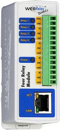 2N Telecommunications 2N External Ip Relay 4X Outputs Poe