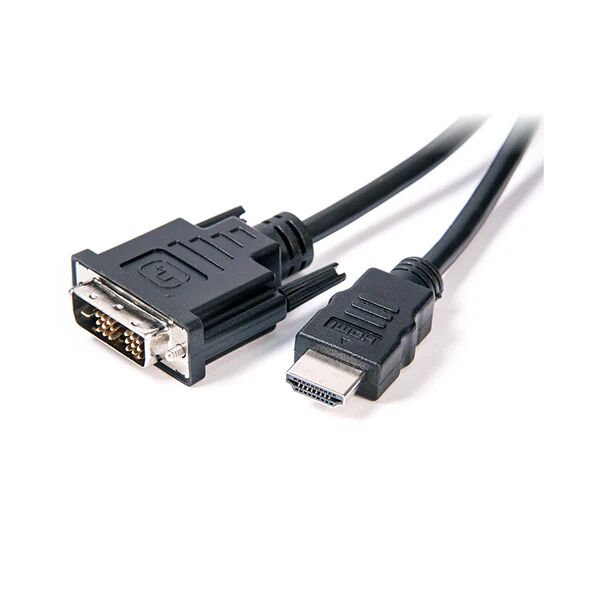 Unbranded Connect 2M Dvi D To Hdmi Cable Male To Male