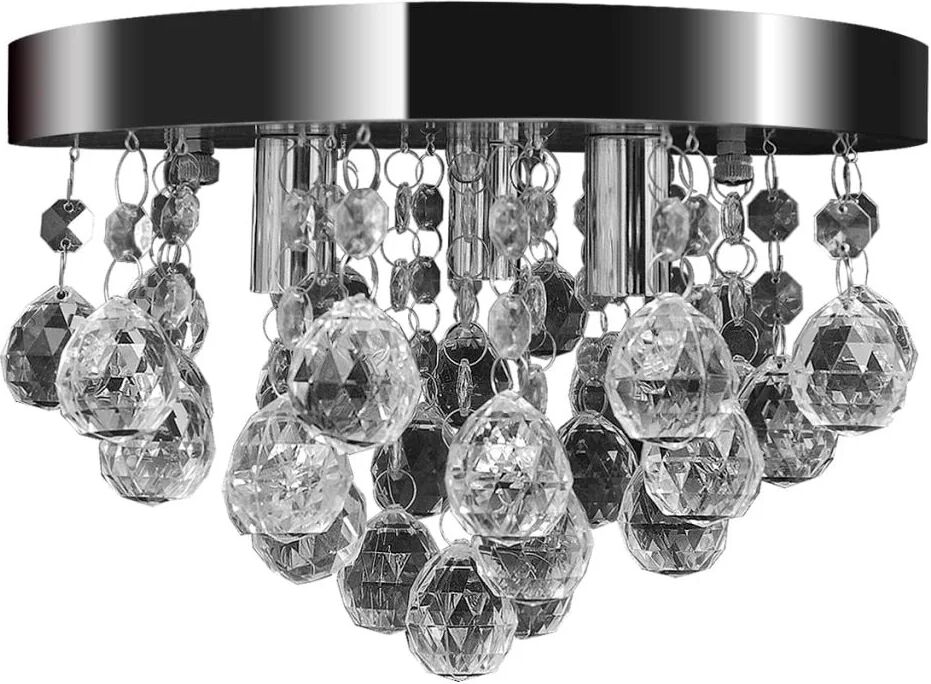 Unbranded Pendant Ceiling Lamp Crystal Design Chandelier Chrome