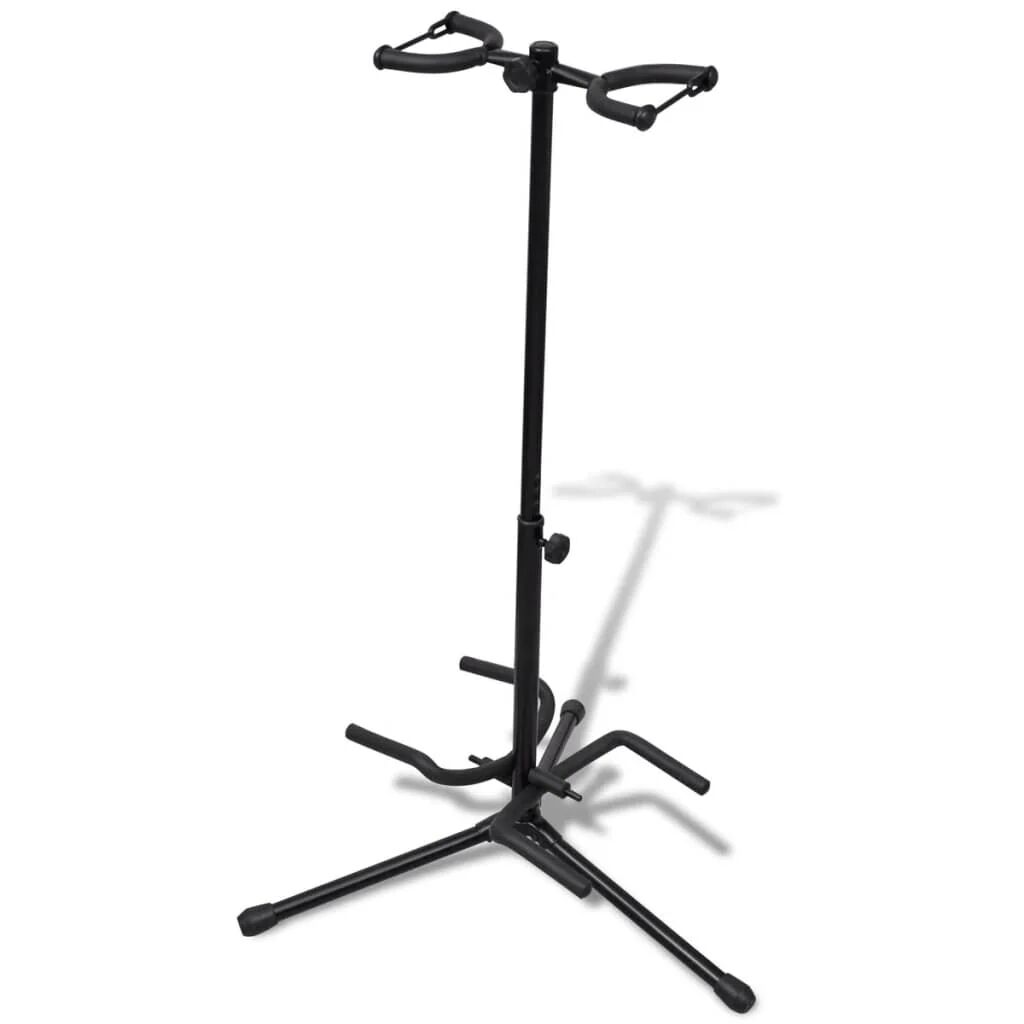 Unbranded Adjustable Double Guitar Stand Foldable