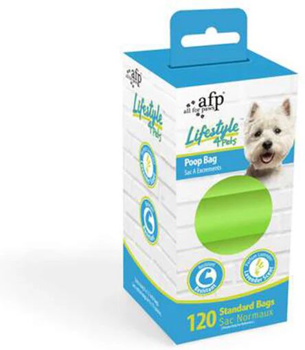 All For Paws 120 Pcs Poop Bags Rolls Bags Biodegradable