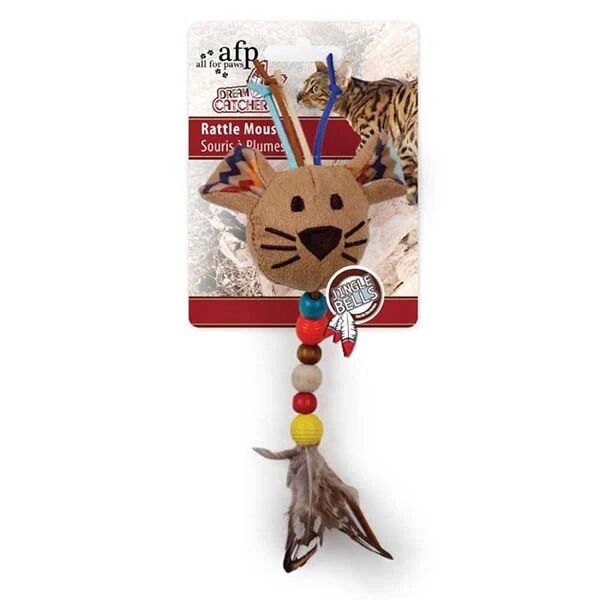 All For Paws Catnip Cat Toys Rattle Mouse