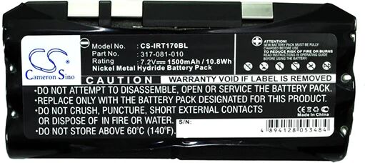 Cameron Sino Irt170Bl Battery Replacement For Intermec Barcode Scanner