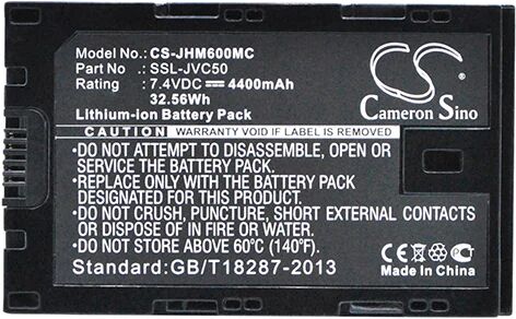 Cameron Sino Jhm600Mc Battery Replacement For Jvc Camera