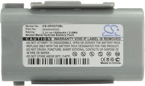 Cameron Sino Oph270Bl Battery Replacement For Opticon Barcode Scanner