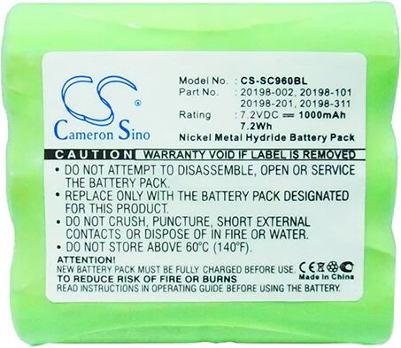 Cameron Sino Sc960Bl Battery Replacement For Symbol Barcode Scanner