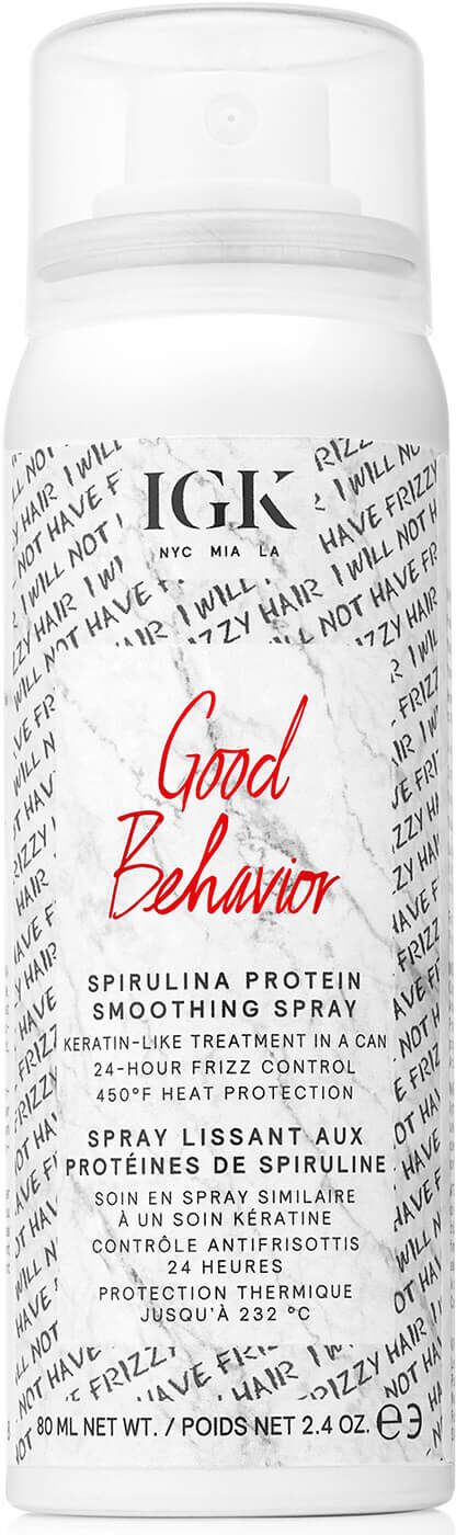 IGK Good Behavior Spirulina Protein Smoothing Spray Travel 80ml