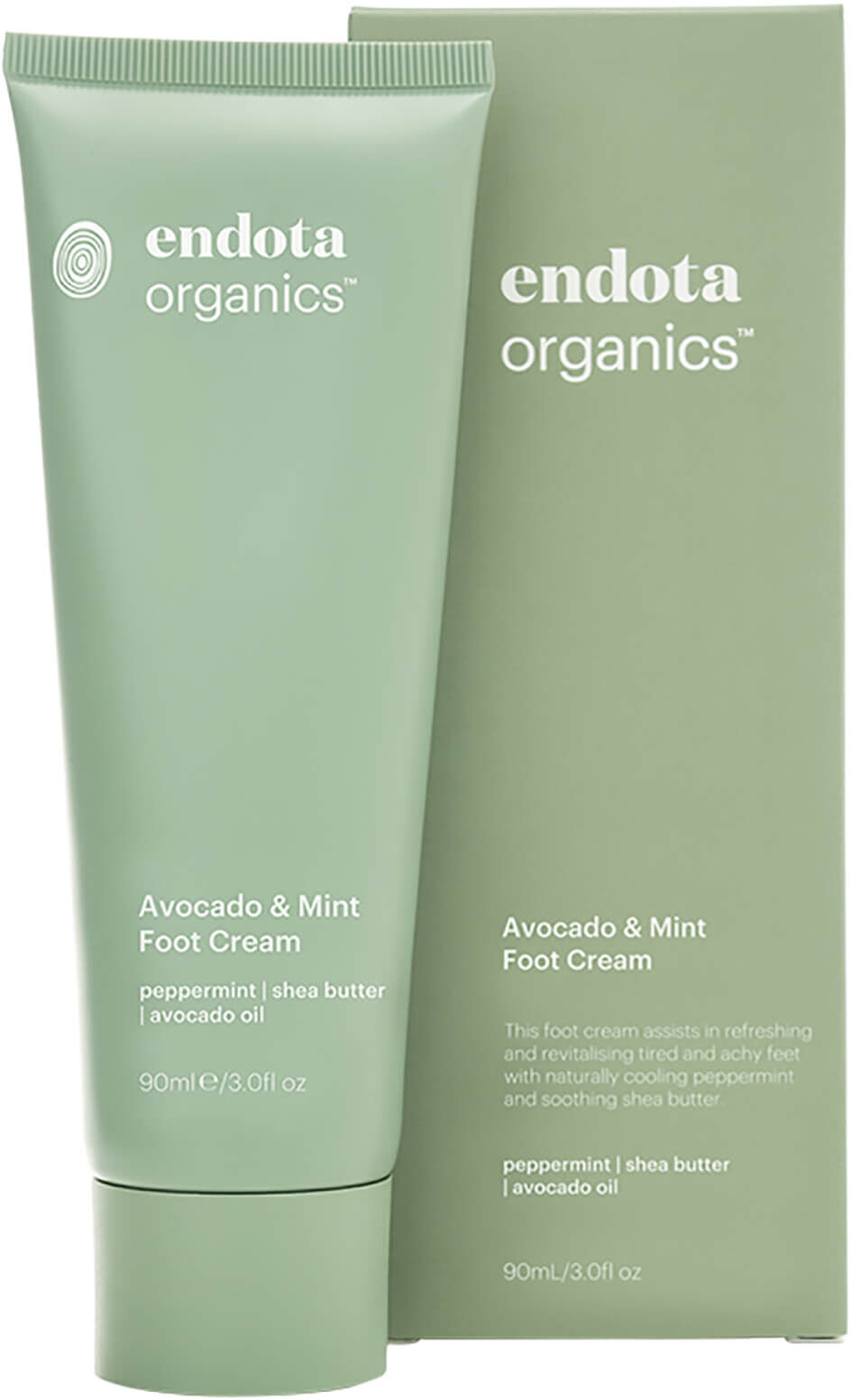 Endota Spa Avocado & Mint Foot Cream 90ml