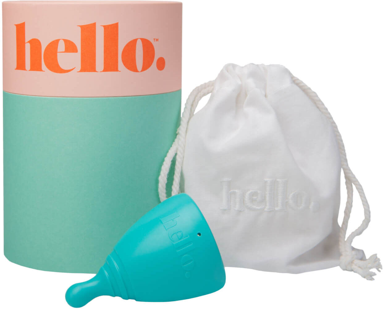 The Hello Cup Menstrual Cup S-M - Blue