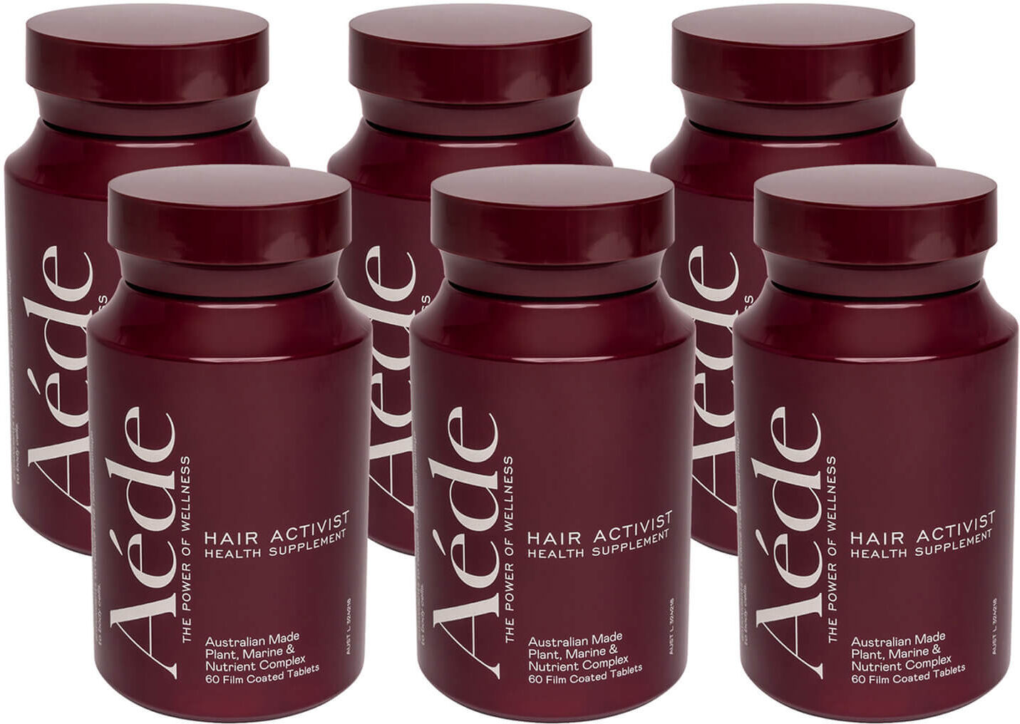 Aéde Hair Activist Health Supplement - 6 Months (360 Tablets) (Worth $360.00)