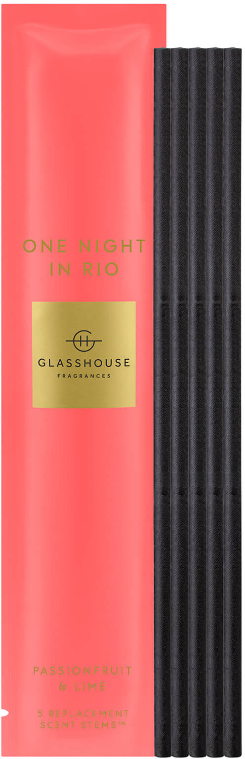 Glasshouse Fragrances Glasshouse One Night in Rio Replacement Scent Stems