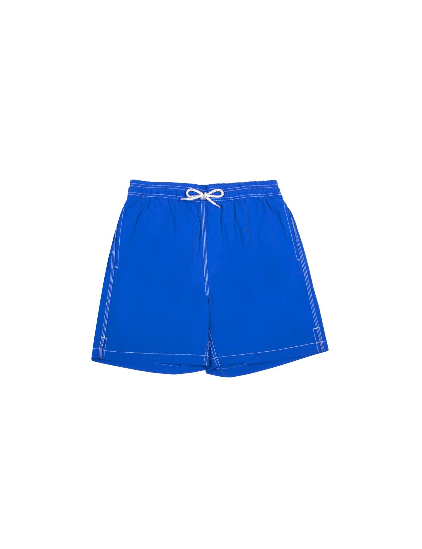 Hawes & Curtis Men's Garment Dye Swim Shorts in Blue   Small