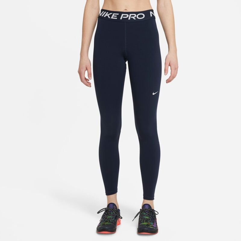 Nike Pro Women's Mid-Rise Leggings - Blue - size: XS, M, S, L, XL, 2XL