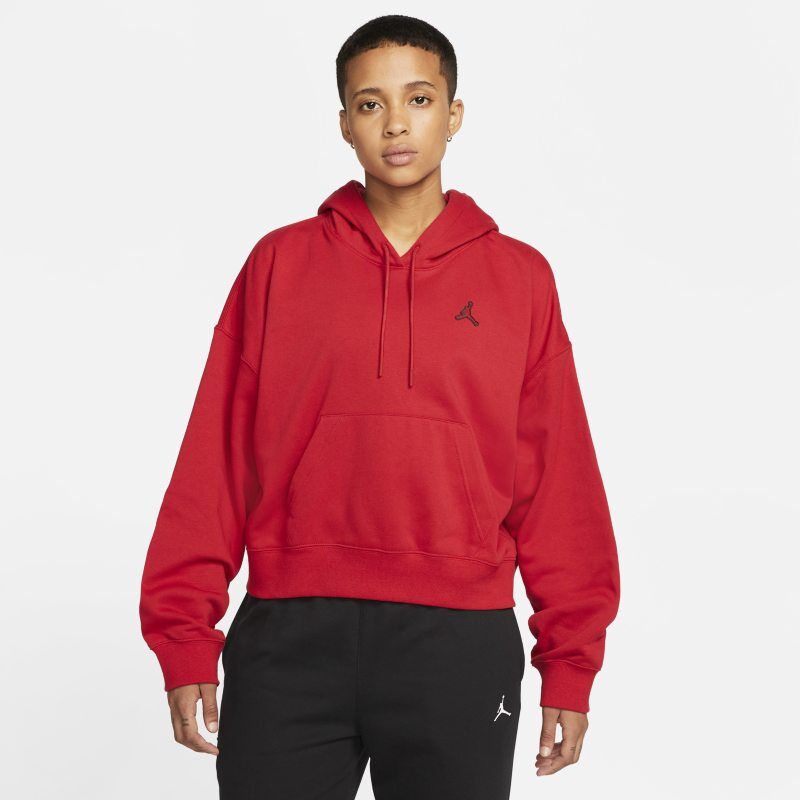 Nike Jordan Essentials Women's Fleece Hoodie - Red - size: XS, L, XL, S, M, 2XL