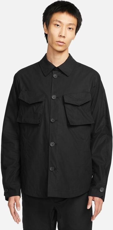 Nike ESC Men's Shirt Jacket - Black - size: XS, S, M, L, XL