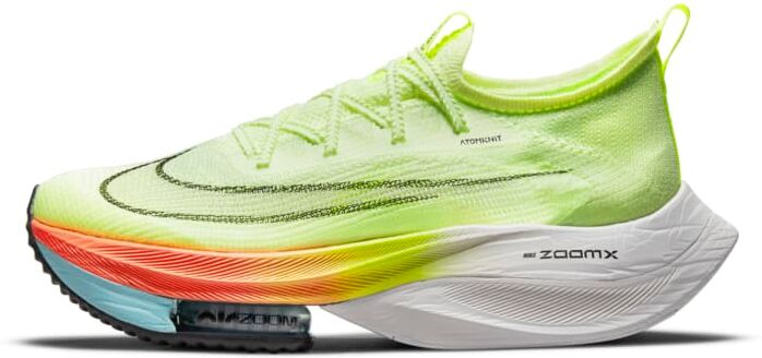 Nike Air Zoom Alphafly NEXT% Flyknit Men's Road Racing Shoes - Yellow - size: 7, 7.5, 14, 8.5, 11.5, 8, 10.5, 9, 9.5, 12.5, 13, 10, 11, 12, 6.5