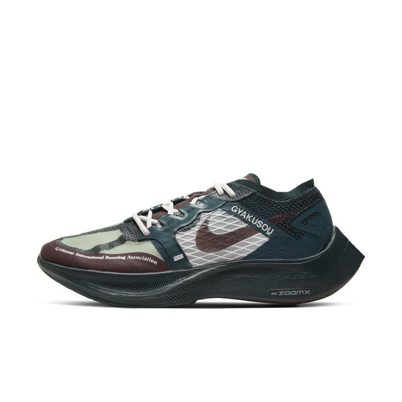 Nike ZoomX Vaporfly Next% x Gyakusou Running Shoes - Green - size: 5, 4, 6.5, 7.5, 8, 9, 7, 8.5, 6, 4.5, 5.5, 9.5, 10, 13