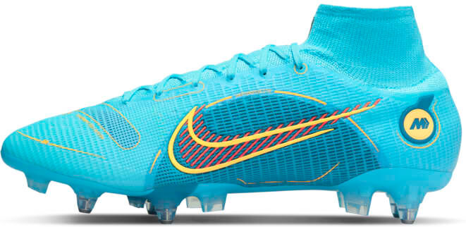 Nike Mercurial Superfly 8 Elite SG-PRO Anti-Clog Traction Soft-Ground Football Boot - Blue - size: 6, 6.5, 7, 7.5, 8, 8.5, 9, 9.5, 10, 10.5, 11, 11.5, 12, 12.5, 13